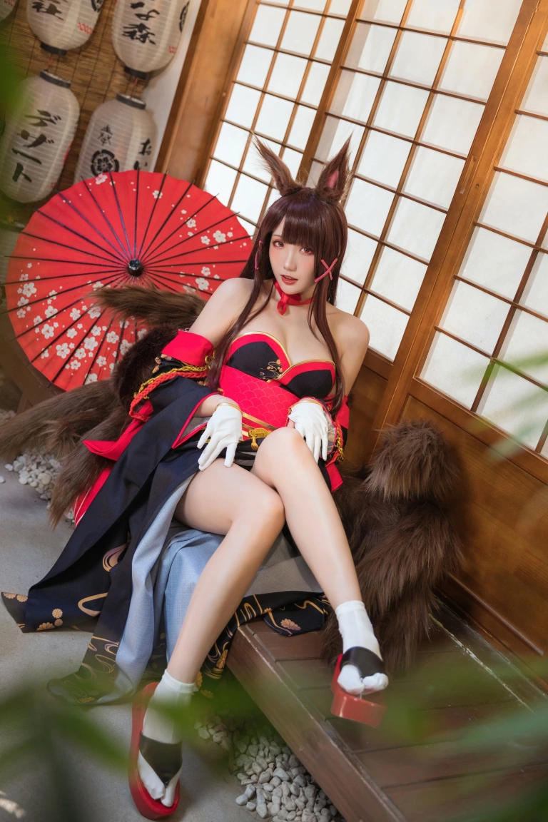 瓜希酱《赤城》主题写真：27张全套美图