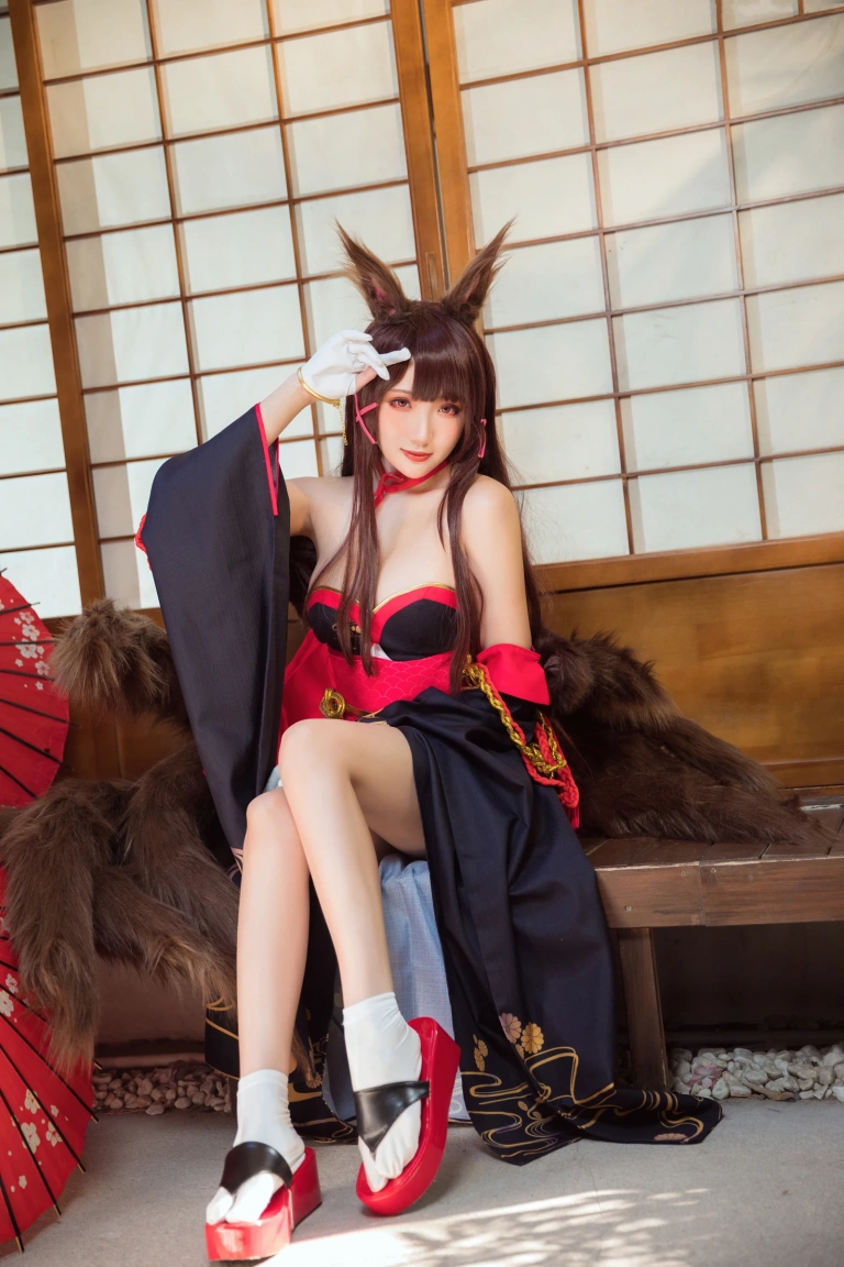 瓜希酱《赤城》主题写真：27张全套美图