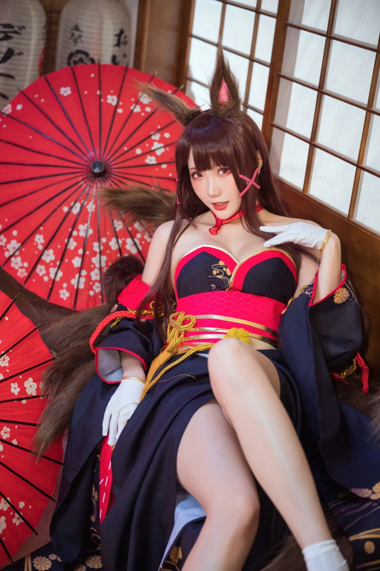 瓜希酱《赤城》主题写真：27张全套美图