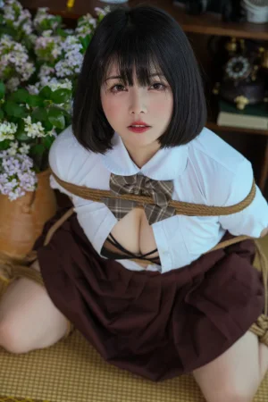 七月喵子《潮汐（&云溪溪）》主题写真：34张全套美图