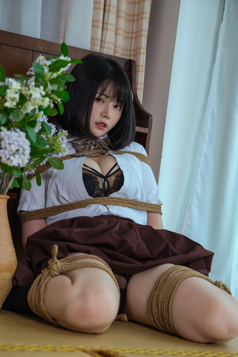 七月喵子《潮汐（&云溪溪）》主题写真：34张全套美图