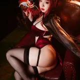 皮皮奶《万圣节女巫》主题写真：48张全套美图