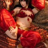 屿鱼《大凤舞娘 新年特典》主题写真：50张全套美图