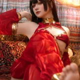 屿鱼《大凤舞娘 新年特典》主题写真：50张全套美图