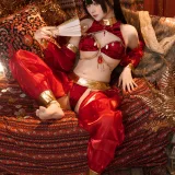 屿鱼《大凤舞娘 新年特典》主题写真：50张全套美图