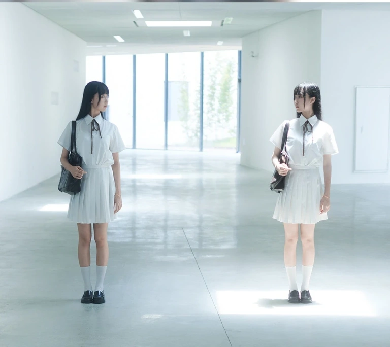 木棉棉《白裙jk》主题写真：35张全套美图