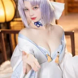 花铃《闪乱神乐 雪泉修》主题写真：18张全套美图