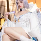 花铃《闪乱神乐 雪泉修》主题写真：18张全套美图