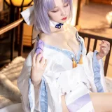 花铃《闪乱神乐 雪泉修》主题写真：18张全套美图
