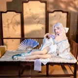 花铃《闪乱神乐 雪泉修》主题写真：18张全套美图