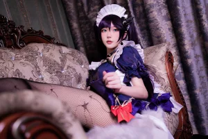 阿包也是兔娘《莫娜女仆》主题写真：36张全套美图
