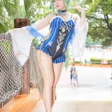 是三不是世《砂糖泳装》主题写真：44张全套美图