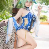 是三不是世《砂糖泳装》主题写真：44张全套美图
