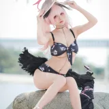 九柒喵《碧蓝航线 小春泳装》主题写真：27张全套美图
