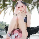 九柒喵《碧蓝航线 小春泳装》主题写真：27张全套美图