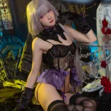 阿包也是兔娘《午夜瞌睡魔女》主题写真：40张全套美图
