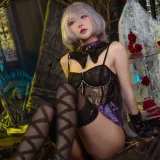 阿包也是兔娘《午夜瞌睡魔女》主题写真：40张全套美图
