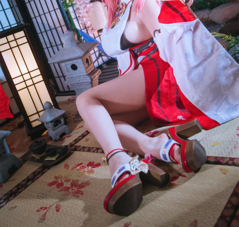 恩田直幸《八重神子》主题写真：99张全套美图