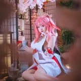 恩田直幸《八重神子》主题写真：99张全套美图