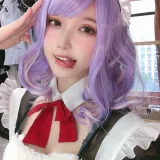 阿包也是兔娘《自拍女仆》主题写真：10张全套美图