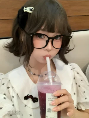 麻薯好吃《饲主限定约会》主题写真：118张全套美图