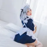 瓜希酱《折纸女仆》主题写真：22张全套美图