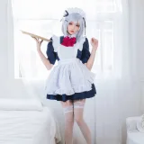 瓜希酱《折纸女仆》主题写真：22张全套美图