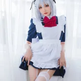 瓜希酱《折纸女仆》主题写真：22张全套美图
