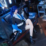 屿鱼《优香》主题写真：45张全套美图