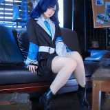 屿鱼《优香》主题写真：45张全套美图