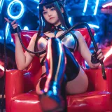 蜜汁猫裘《女警》主题写真：47张全套美图