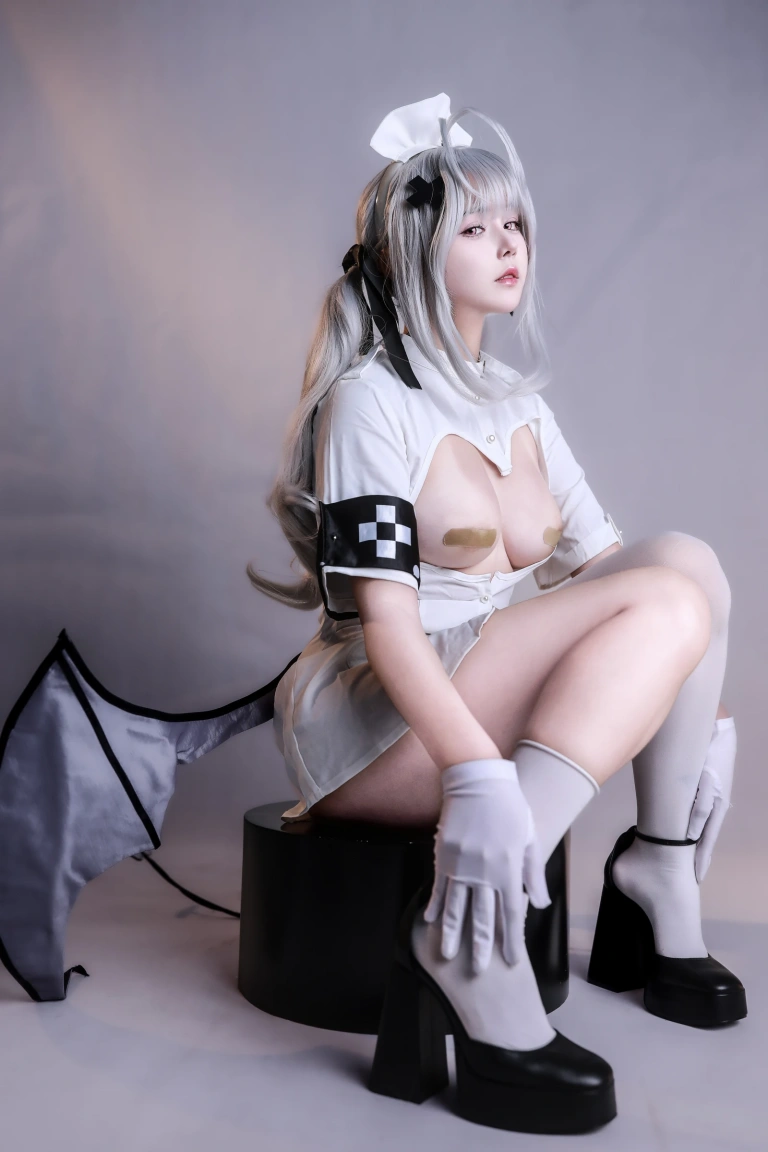 七月喵子《死之宫环奈》主题写真：56张全套美图
