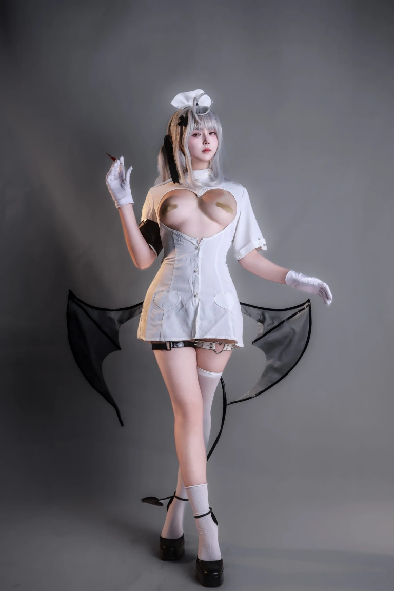 七月喵子《死之宫环奈》主题写真：56张全套美图