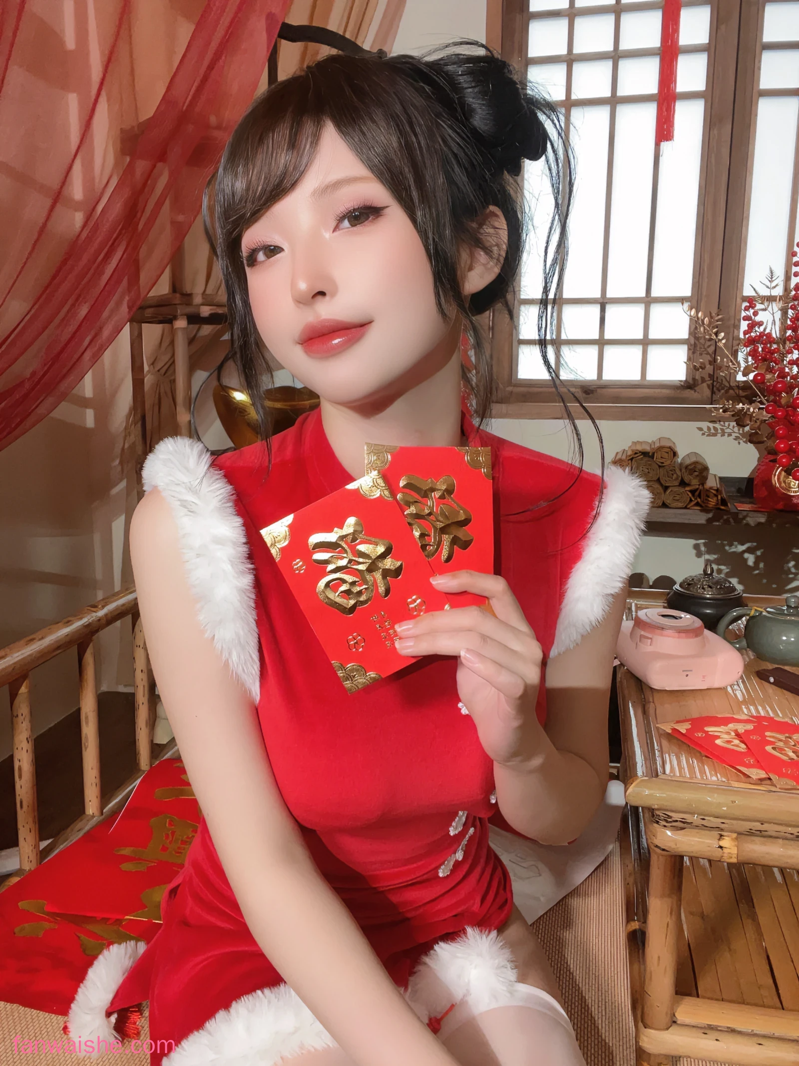 清水由乃 清水由乃 NO.043 - 新年旗袍