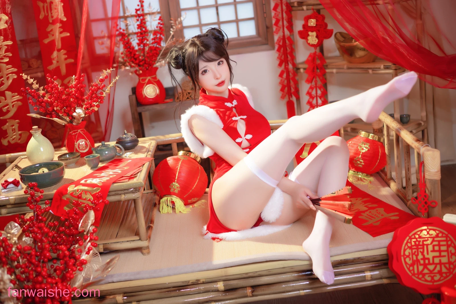 清水由乃 清水由乃 NO.043 - 新年旗袍