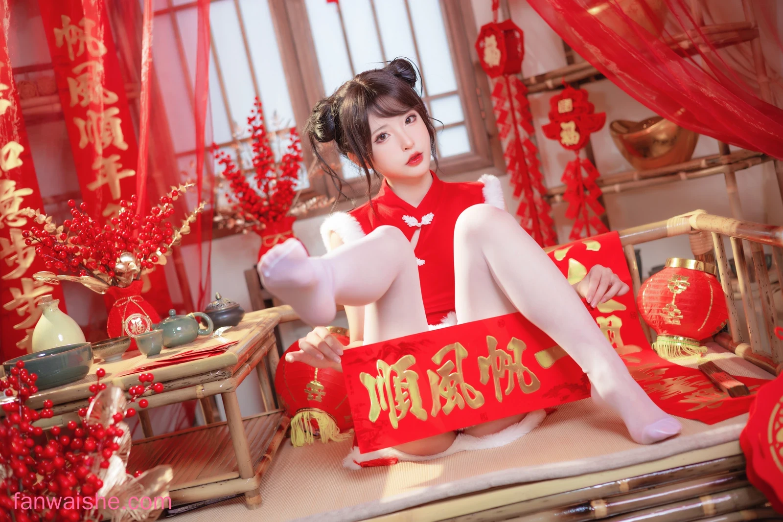 清水由乃 清水由乃 NO.043 - 新年旗袍