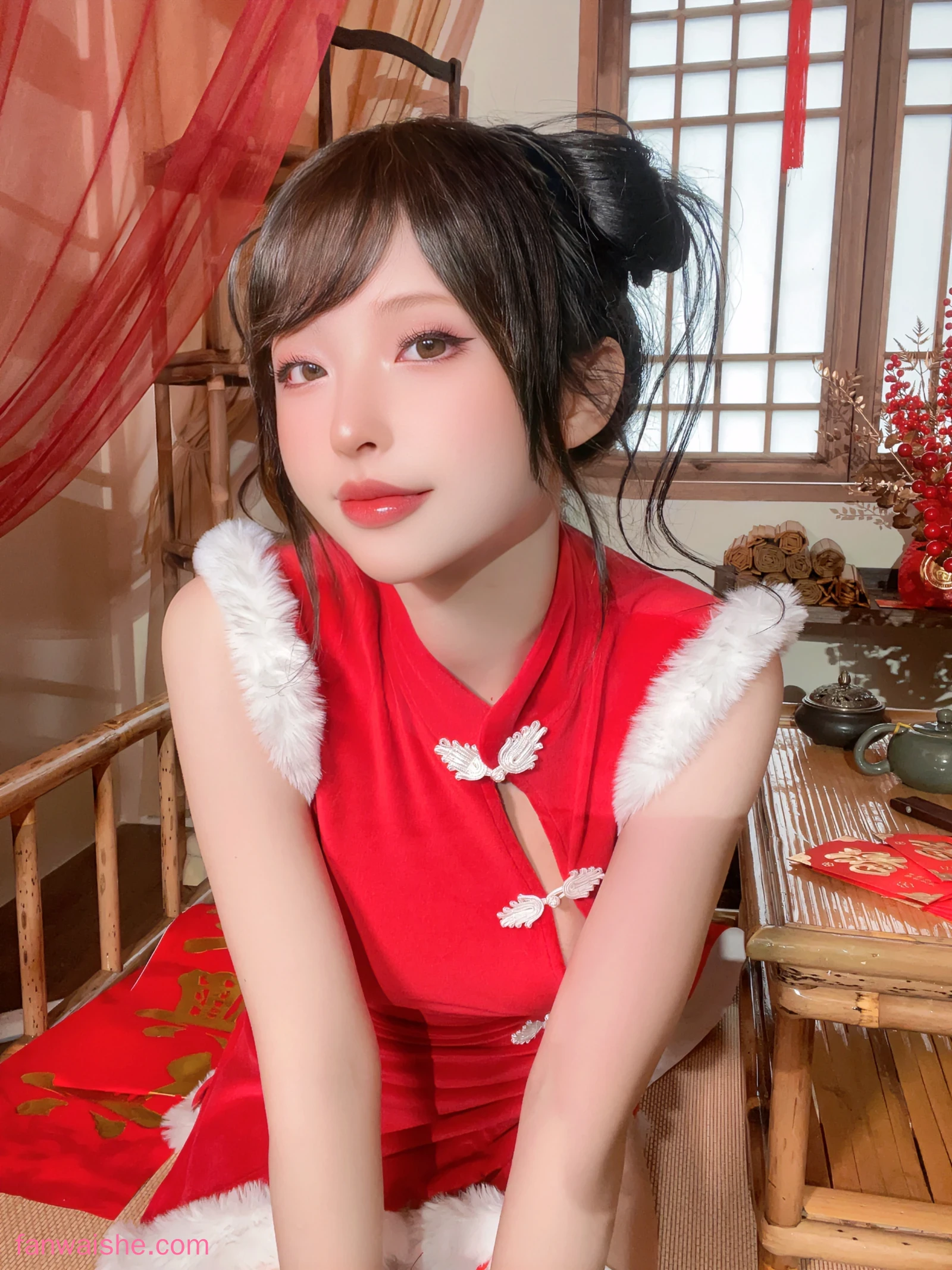 清水由乃 清水由乃 NO.043 - 新年旗袍