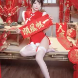 清水由乃《新年旗袍》主题写真：77张全套美图