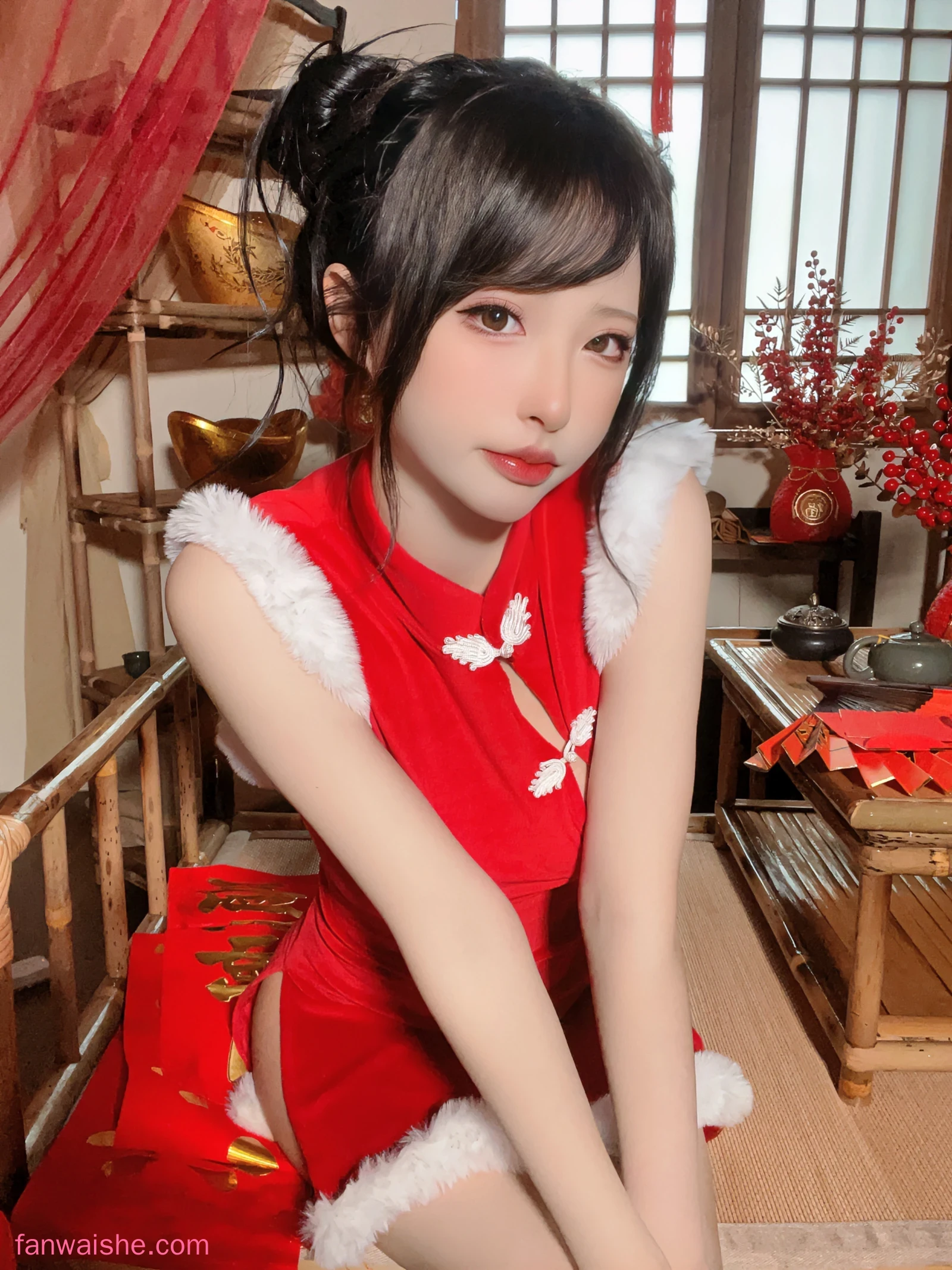 清水由乃 清水由乃 NO.043 - 新年旗袍