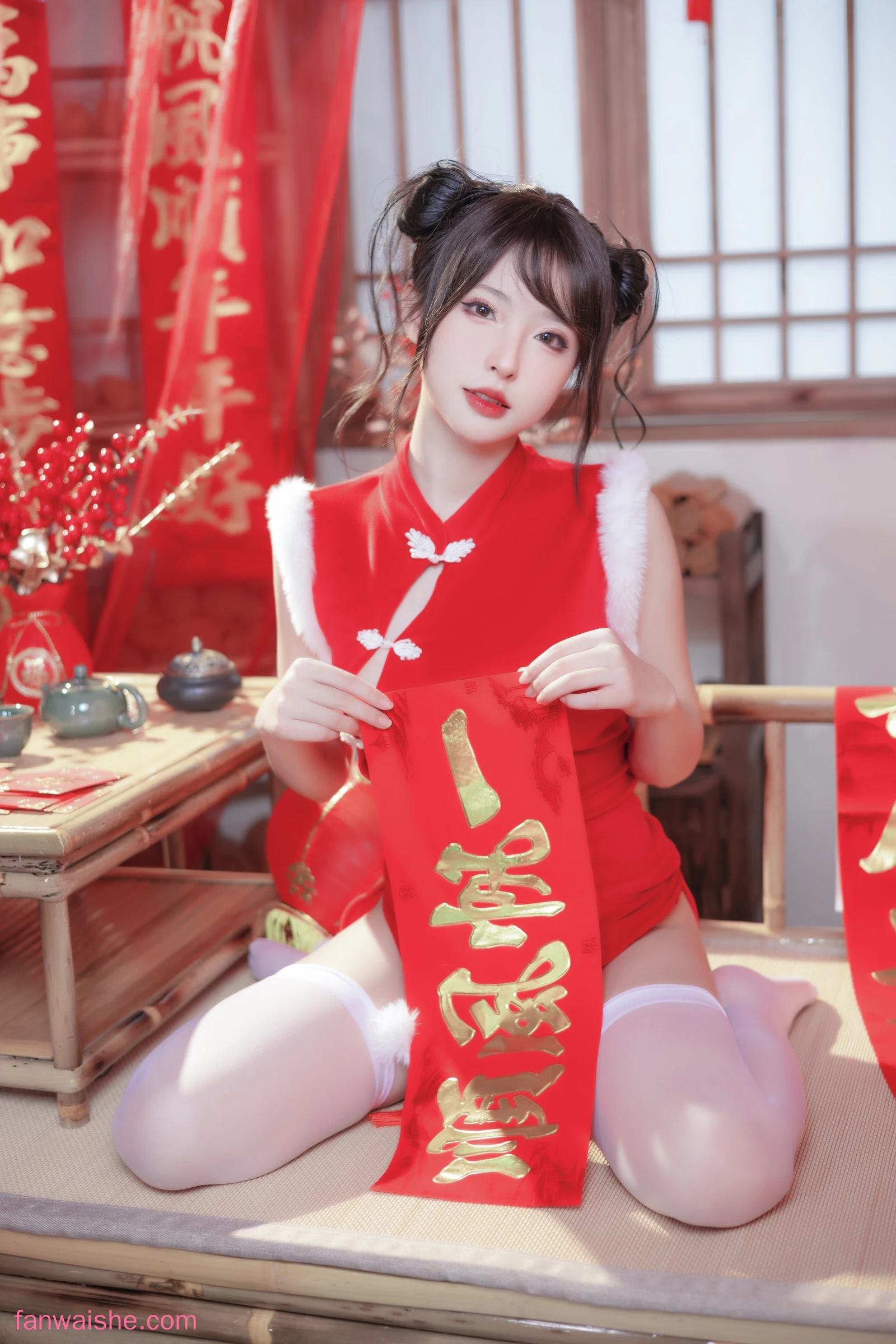 清水由乃 清水由乃 NO.043 - 新年旗袍