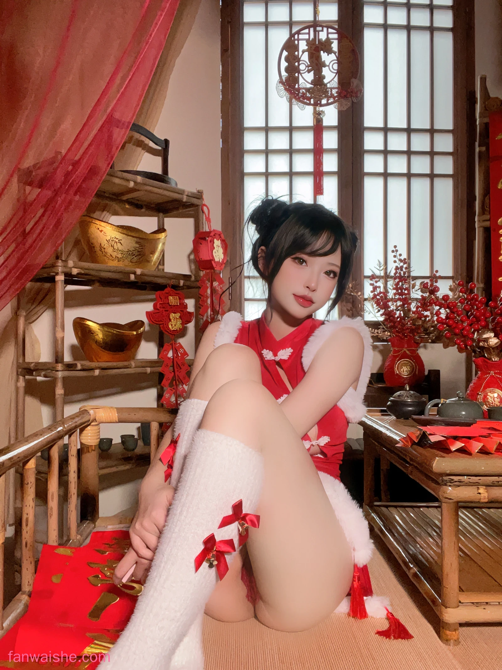 清水由乃 清水由乃 NO.043 - 新年旗袍