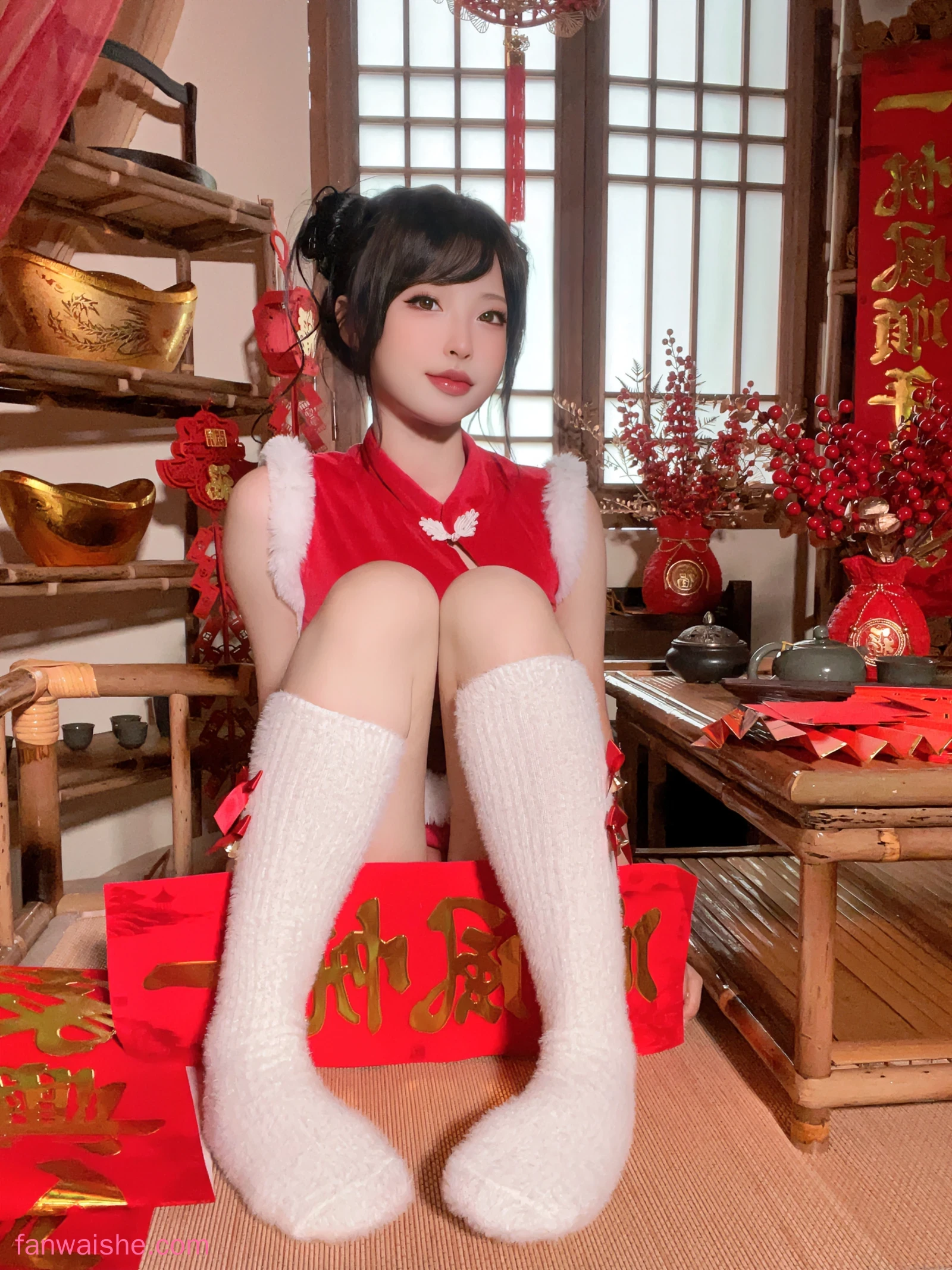 清水由乃 清水由乃 NO.043 - 新年旗袍