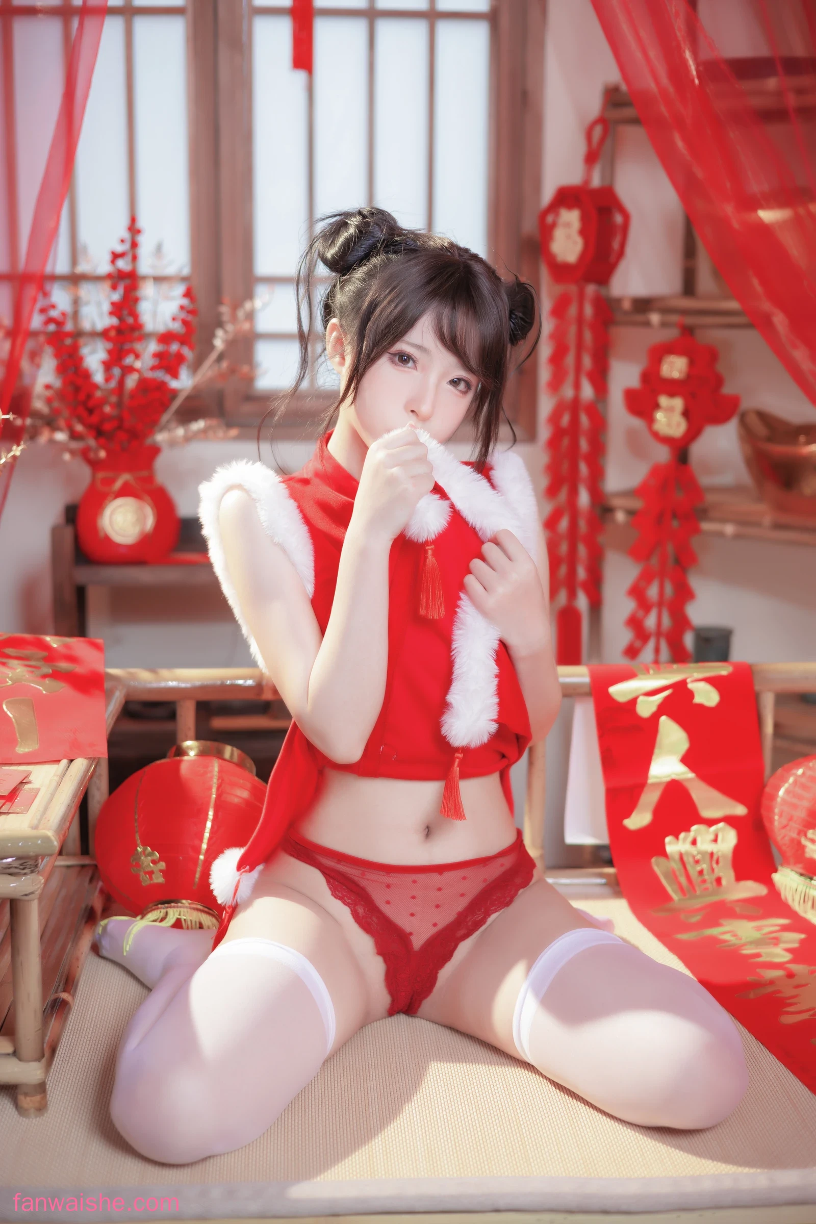 清水由乃 清水由乃 NO.043 - 新年旗袍