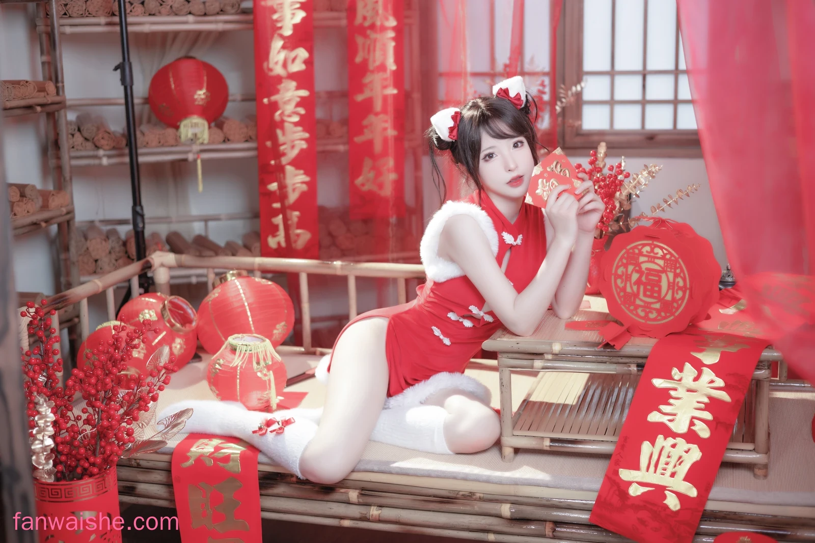 清水由乃 清水由乃 NO.043 - 新年旗袍