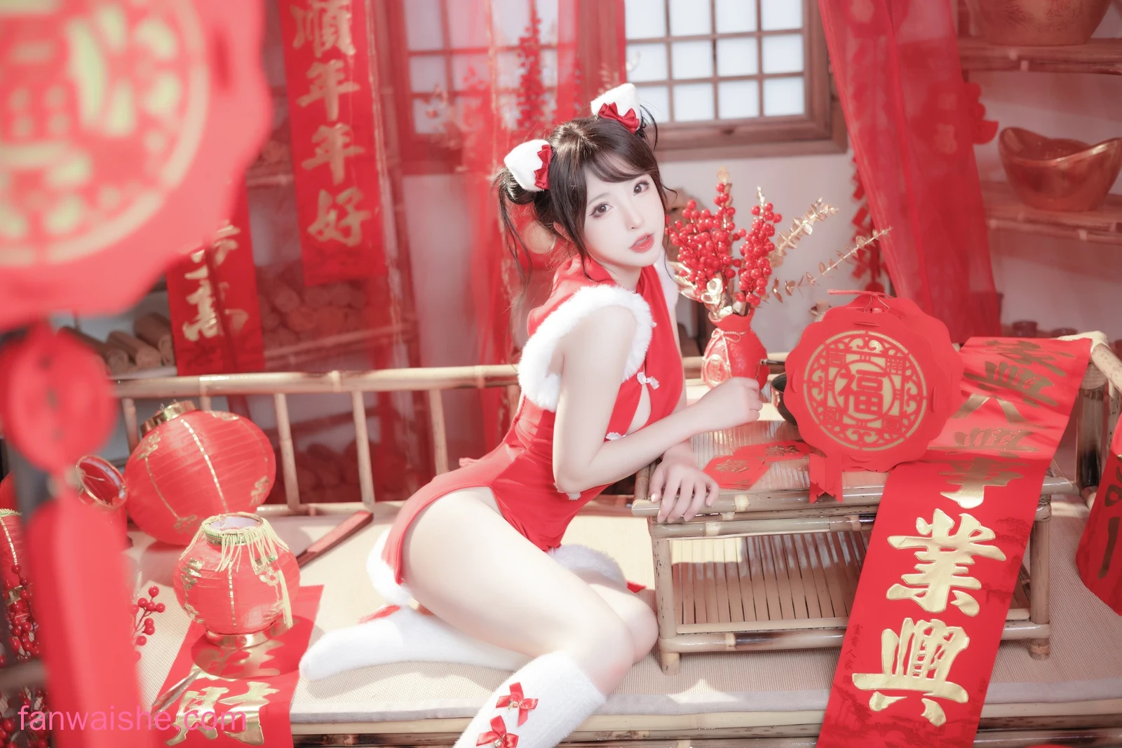 清水由乃 清水由乃 NO.043 - 新年旗袍
