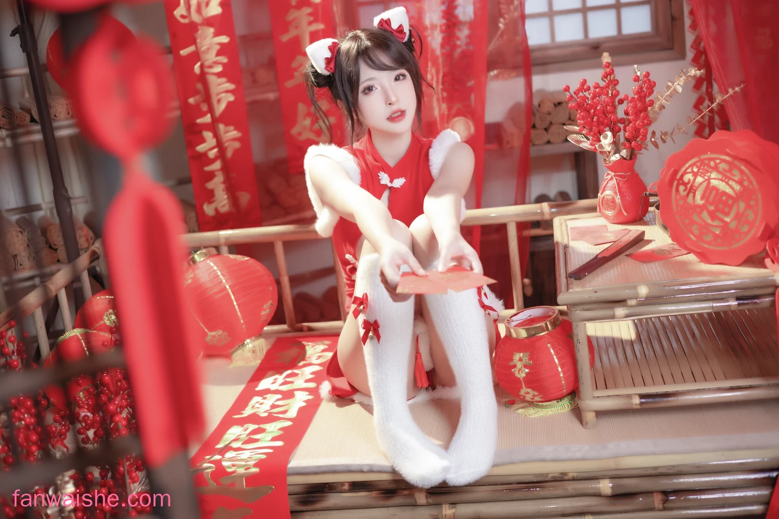 清水由乃 清水由乃 NO.043 - 新年旗袍