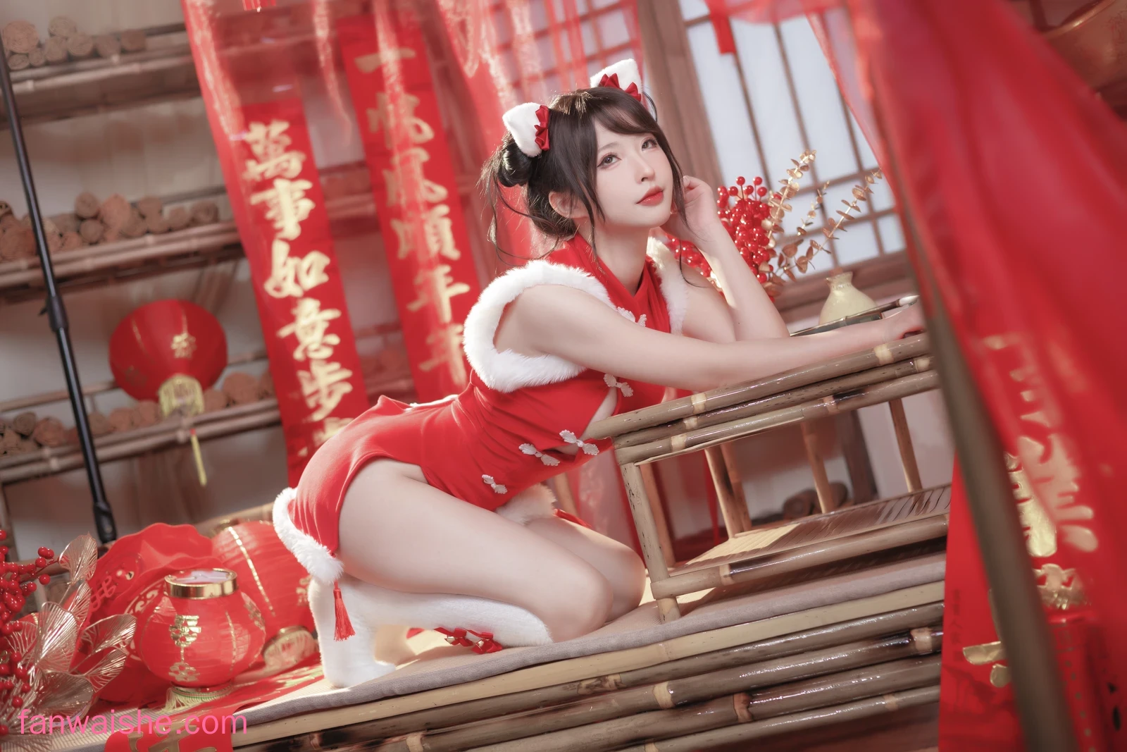 清水由乃 清水由乃 NO.043 - 新年旗袍