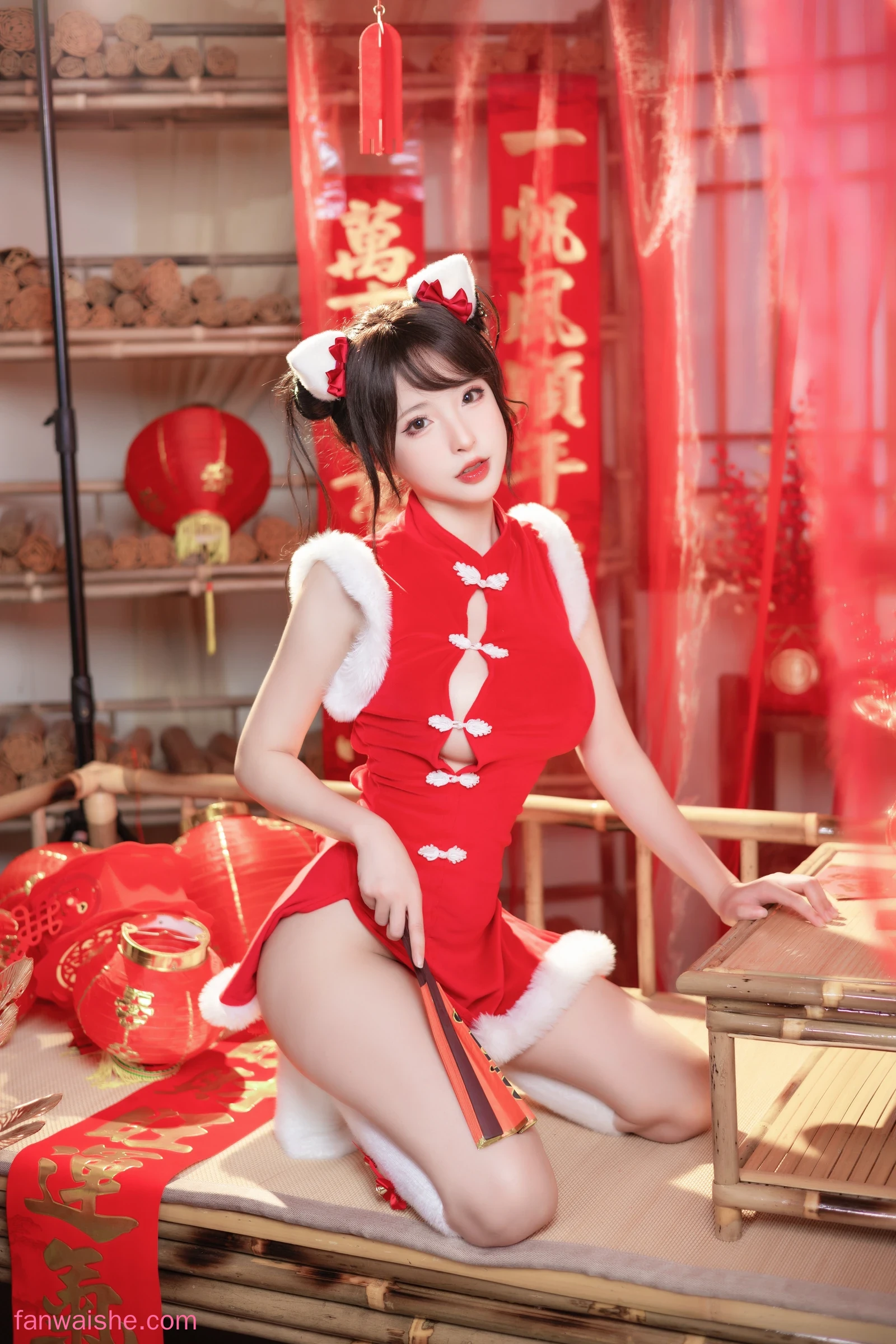 清水由乃 清水由乃 NO.043 - 新年旗袍