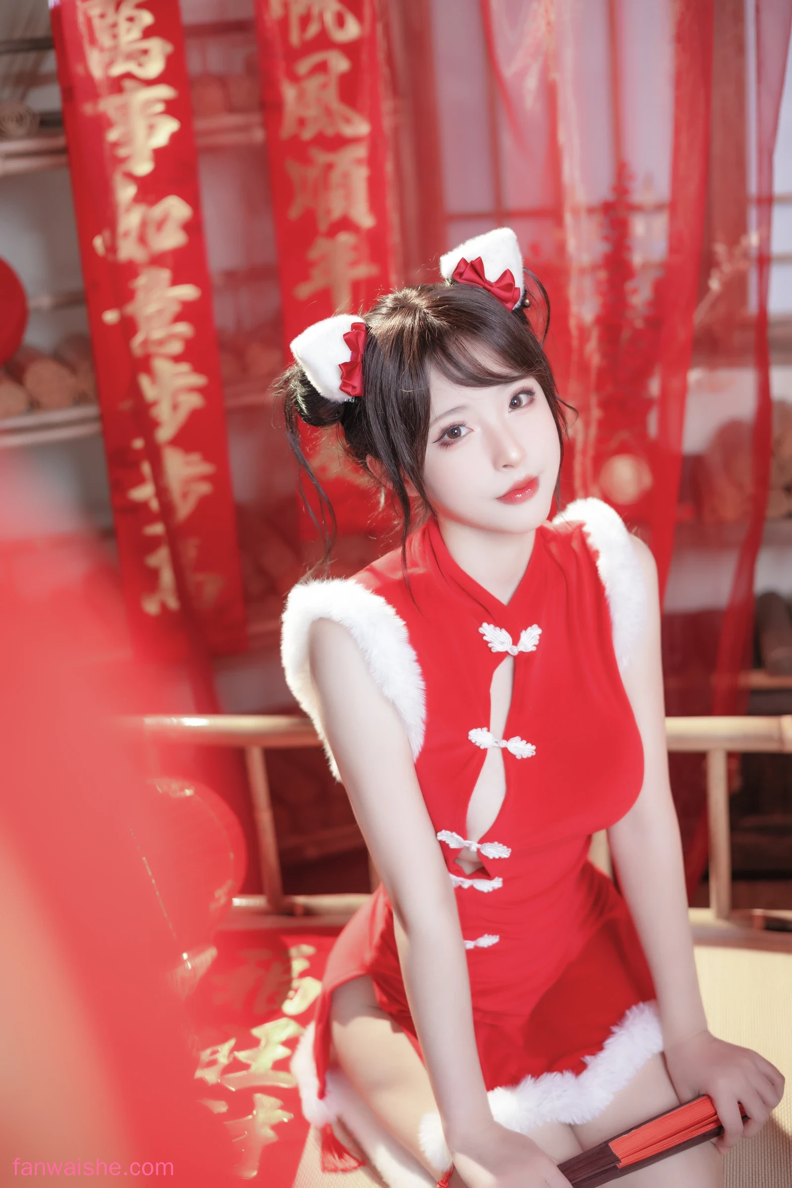 清水由乃 清水由乃 NO.043 - 新年旗袍