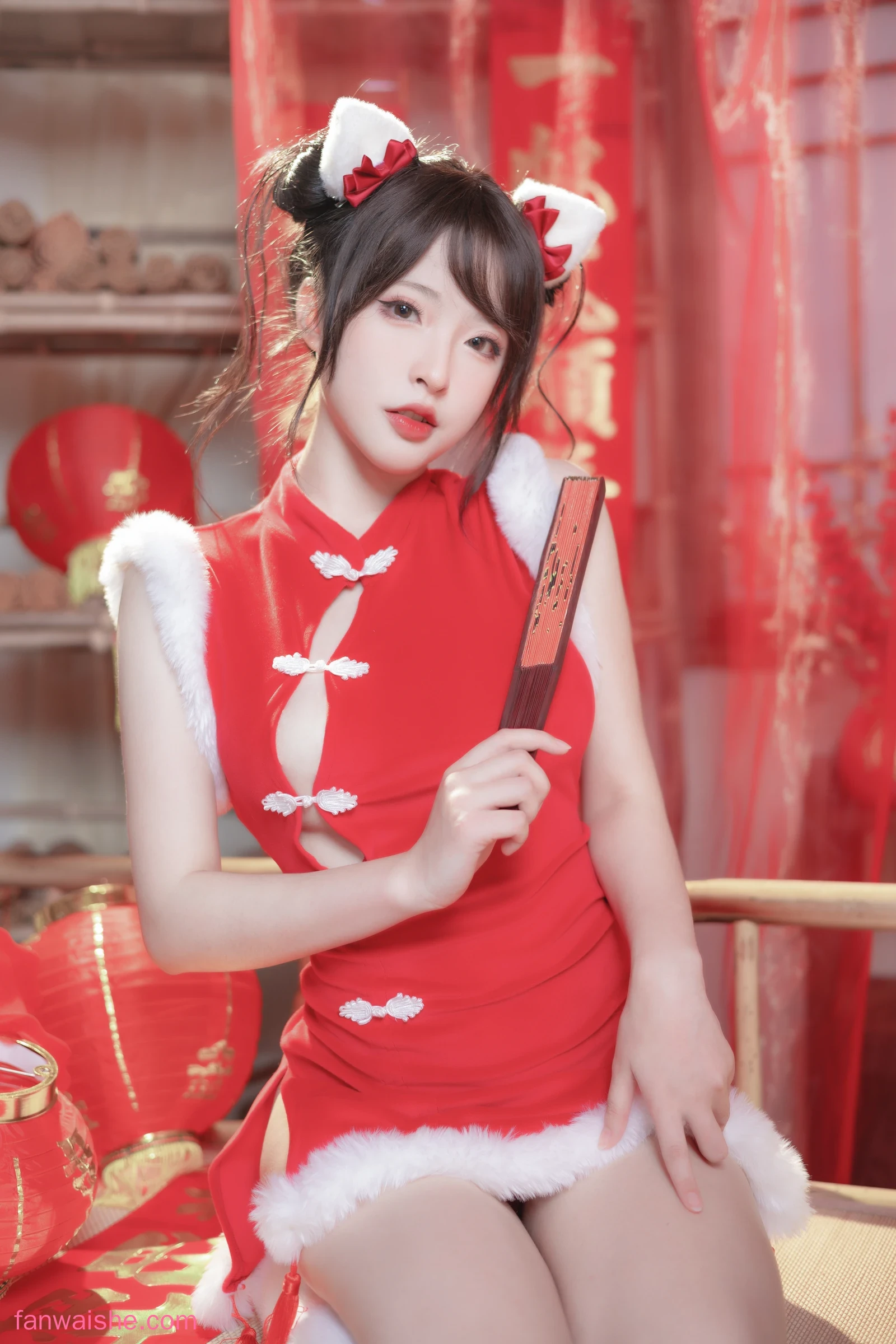 清水由乃 清水由乃 NO.043 - 新年旗袍